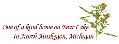 One of a kind home on Bear Lake for sale by owner  in North Muskegon, Michigan